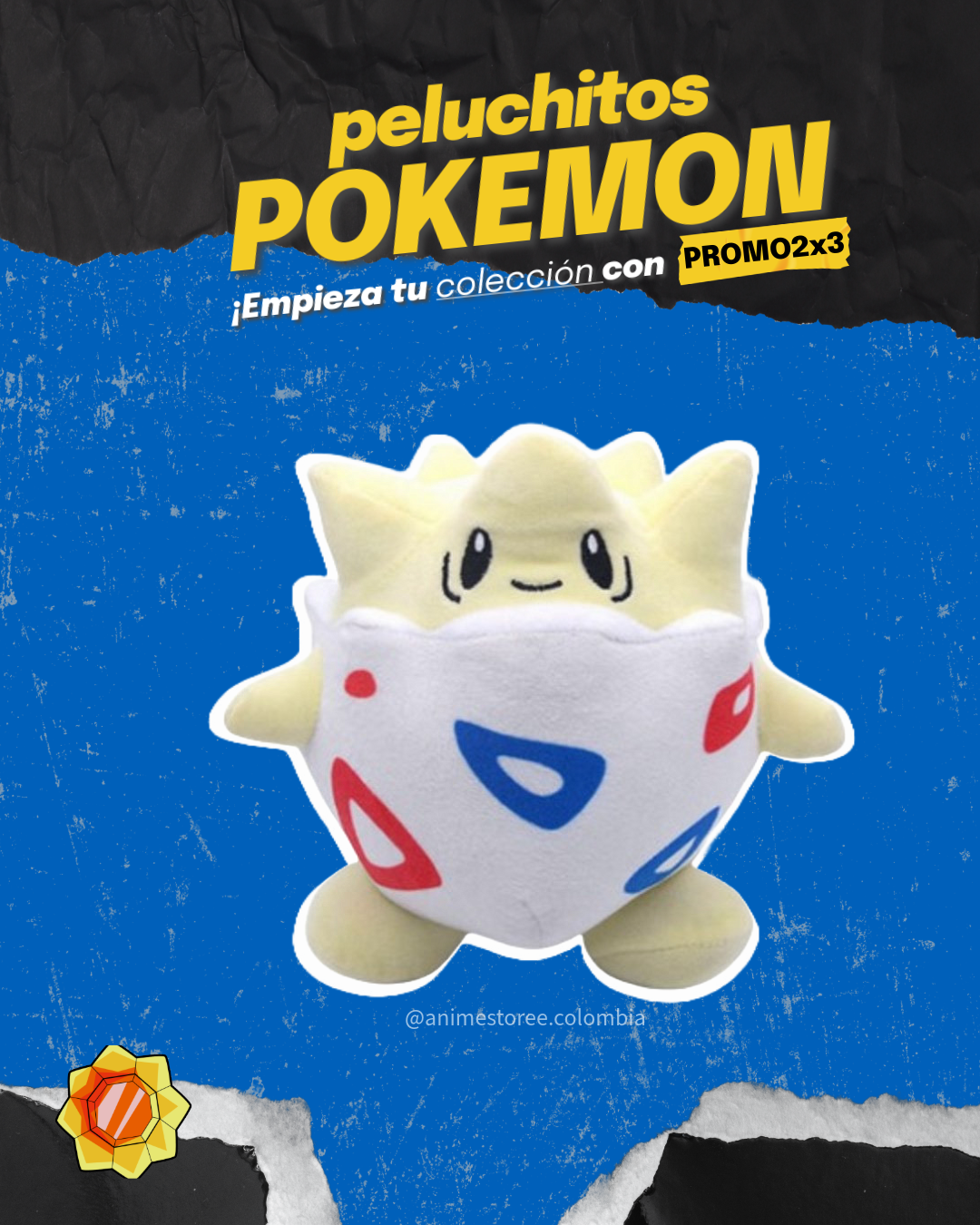 Peluches alta calidad | Pokemon | Promo 3x2