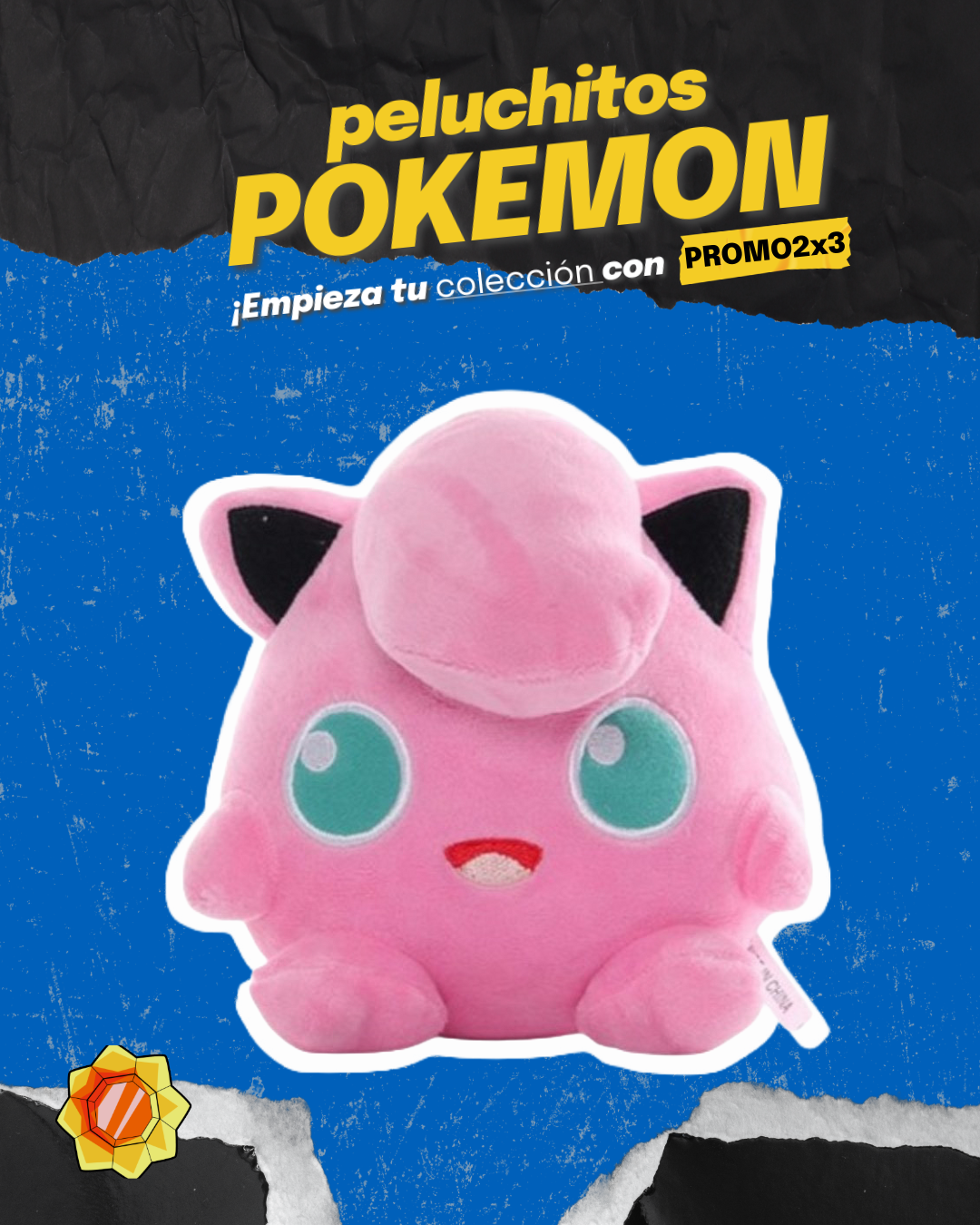 Peluches alta calidad | Pokemon | Promo 3x2