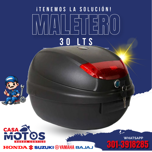 Maletero para moto 🔥 baúl de moto