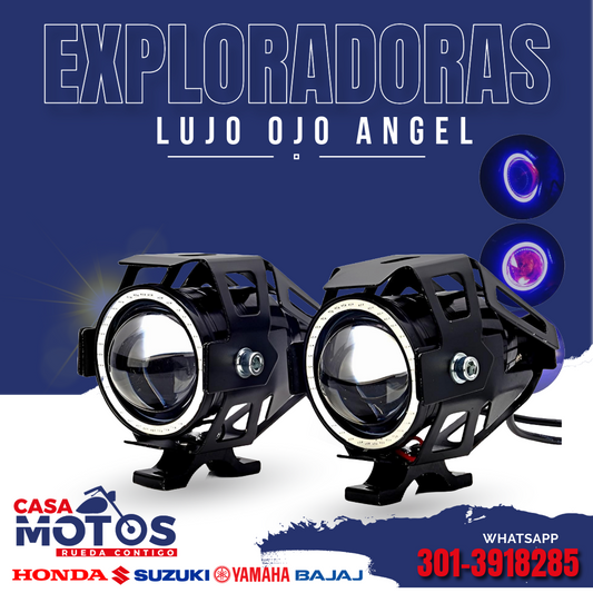 Exploradoras para moto par | accesorios