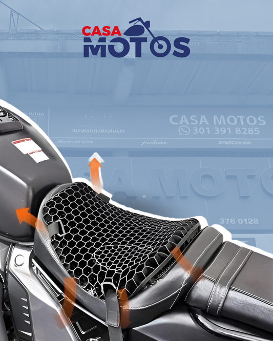 Cojín en gel para moto