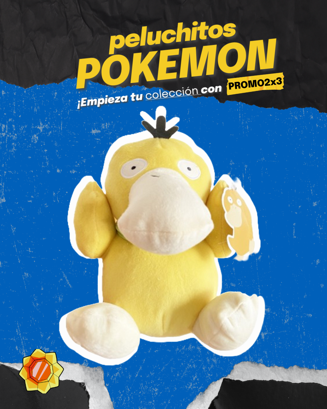 Peluches alta calidad | Pokemon | Promo 3x2