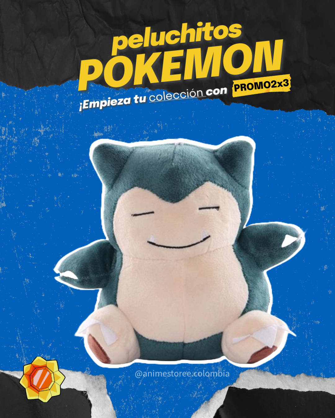 Peluches alta calidad | Pokemon | Promo 3x2