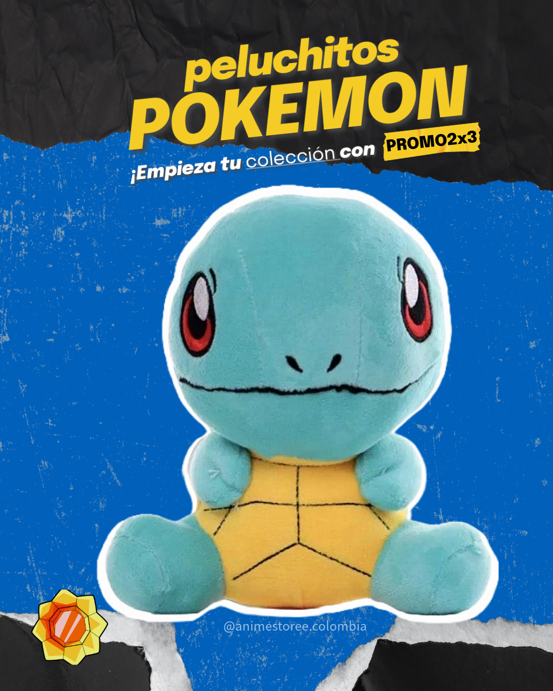Peluches alta calidad | Pokemon | Promo 3x2