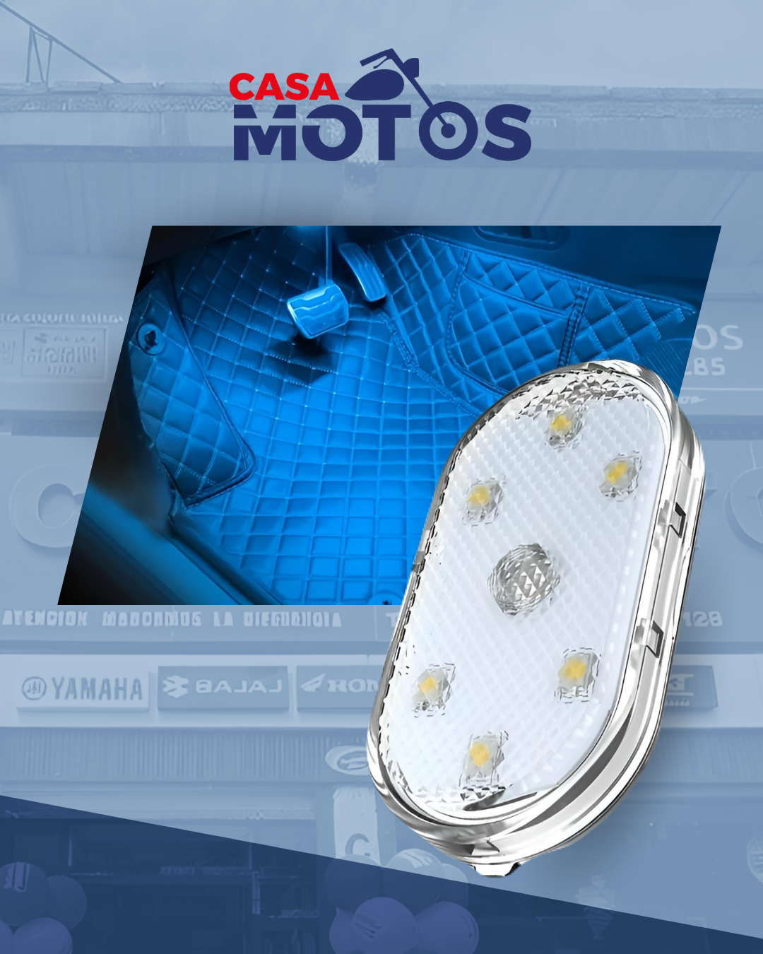 Led inalámbrica x2