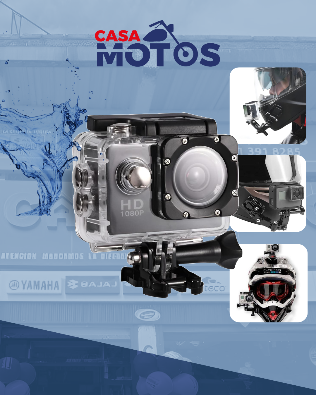 Cámara GoPro para casco